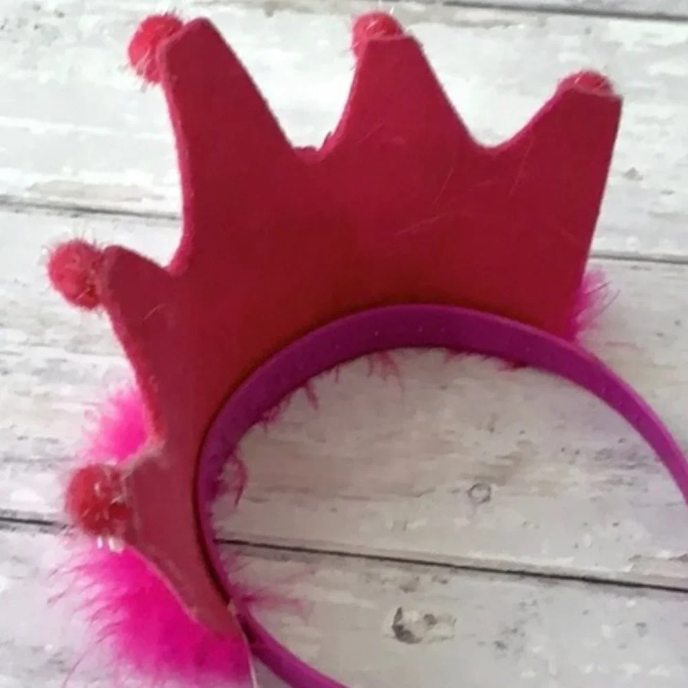 Princess Happy Birthday Crown Headband